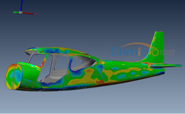 CREAFORM HandySCAN 700 形創手持式三維激光掃描儀在檢測飛機零件行業的應用
