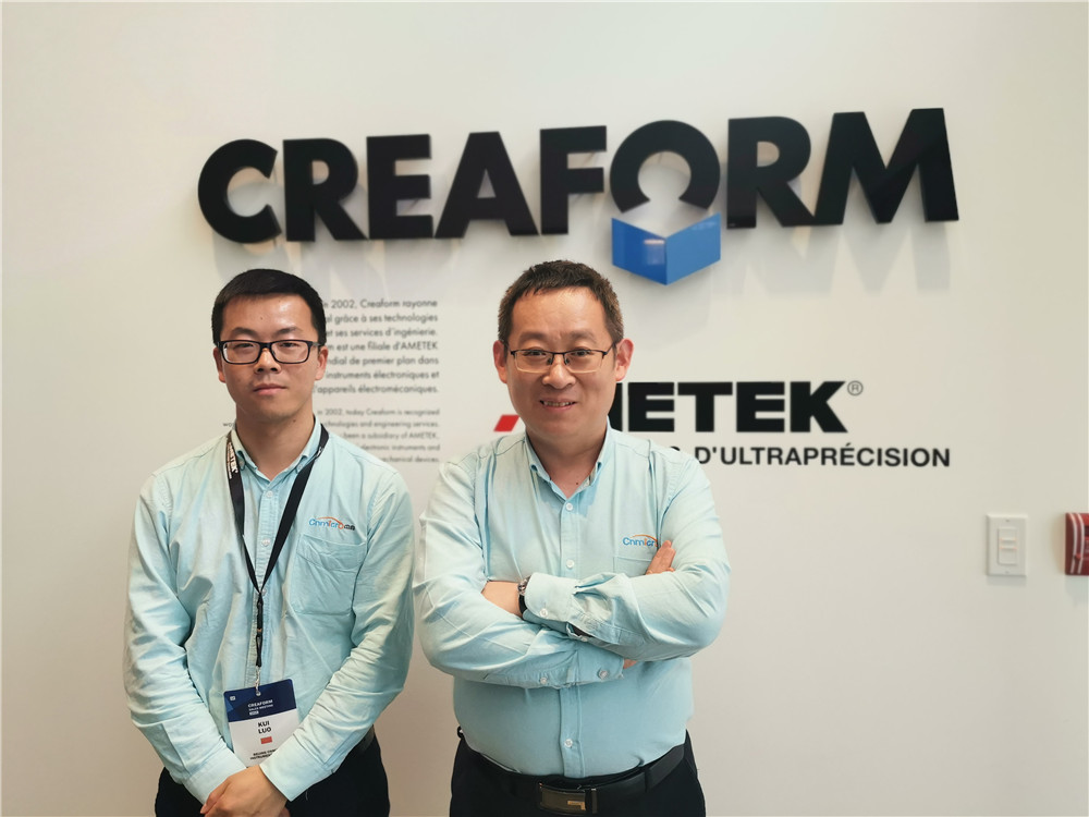 北京中顯應(yīng)邀參訪形創(chuàng)（CREAFORM）總部，HANYSCAN BLACK首單花落梅賽德斯-奔馳